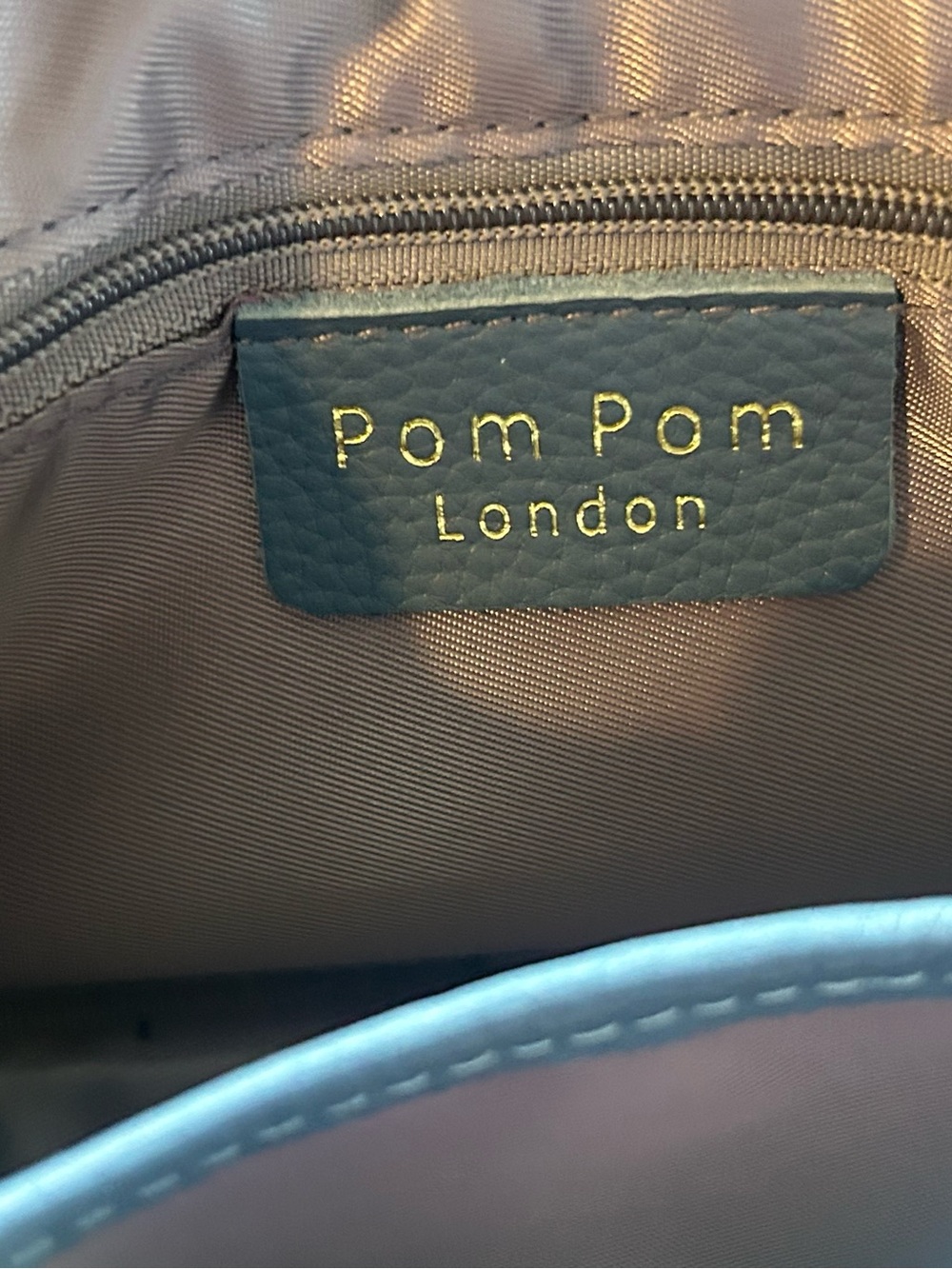 Pom Pom London Leather Crossbody - Picture 8 of 9